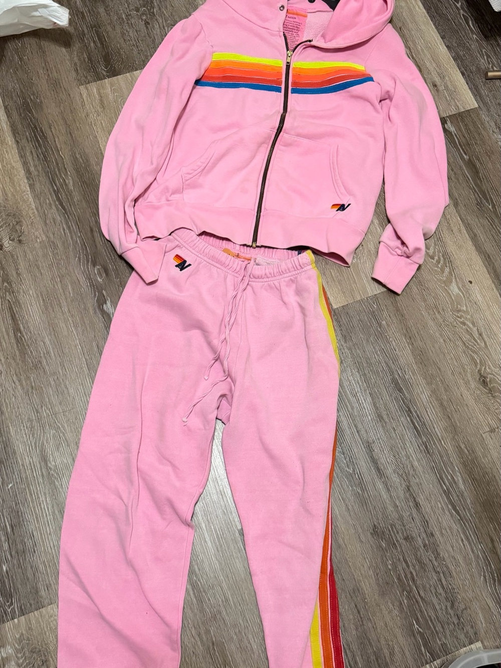 Aviator Nation Pink Set